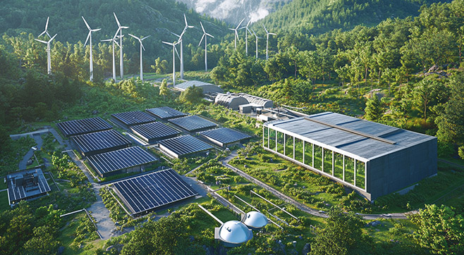 Stabilizing Voltage for Distributed Renewable Energy Systems