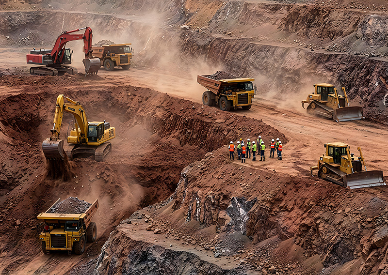 Mining and Heavy Material Handling