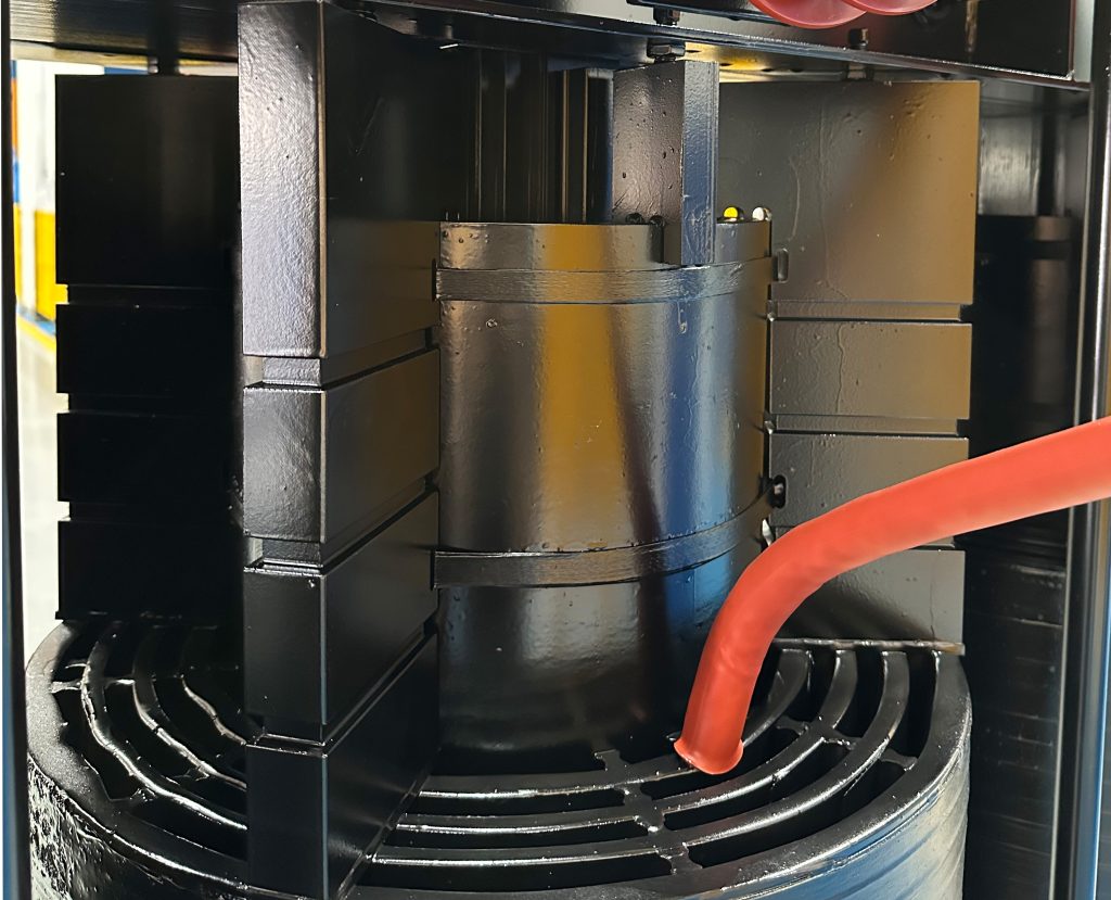 LTECPower filter reactor winding structure detail showing coil design and insulation construction
