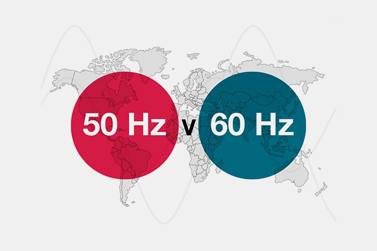 Global comparison of 50 Hz and 60 Hz power systems for international equipment sourcing.