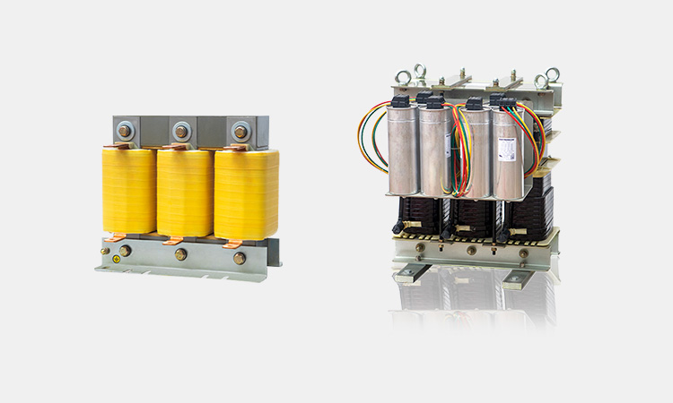 Comparison of a high-linearity detuned reactor and a power factor correction assembly for industrial harmonic mitigation.