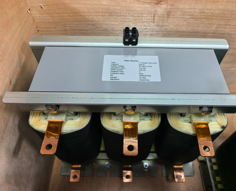 ltecpower 415V low voltage harmonic filter reactor for capacitor bank protection and harmonic mitigation
