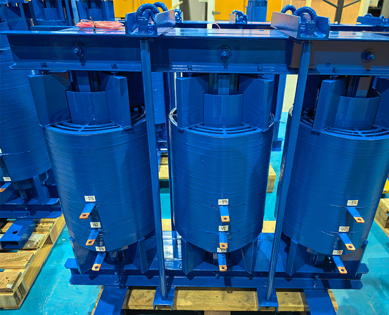 ltecpower medium voltage three-phase iron-core harmonic filter reactor with multi-tap copper terminals