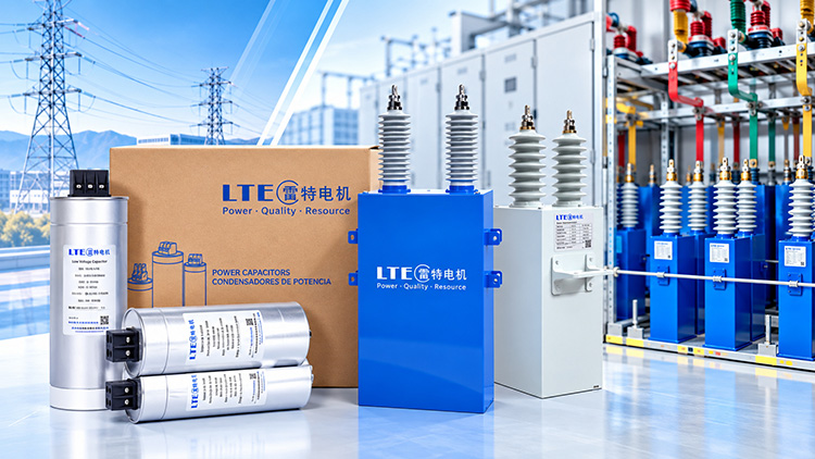 LTECPower low and medium voltage shunt capacitors for power factor correction